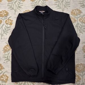 5.11 Tactical Black Full-Zip Windbreaker Jacket